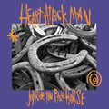 the album cover for Heart Attack Man - Joyride The Pale Horse