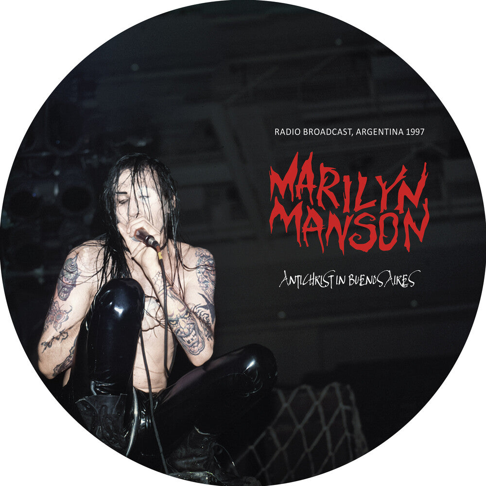 the album cover for Marilyn Manson - Antichrist In Buenos Aires [Limited Edition] (Pict)