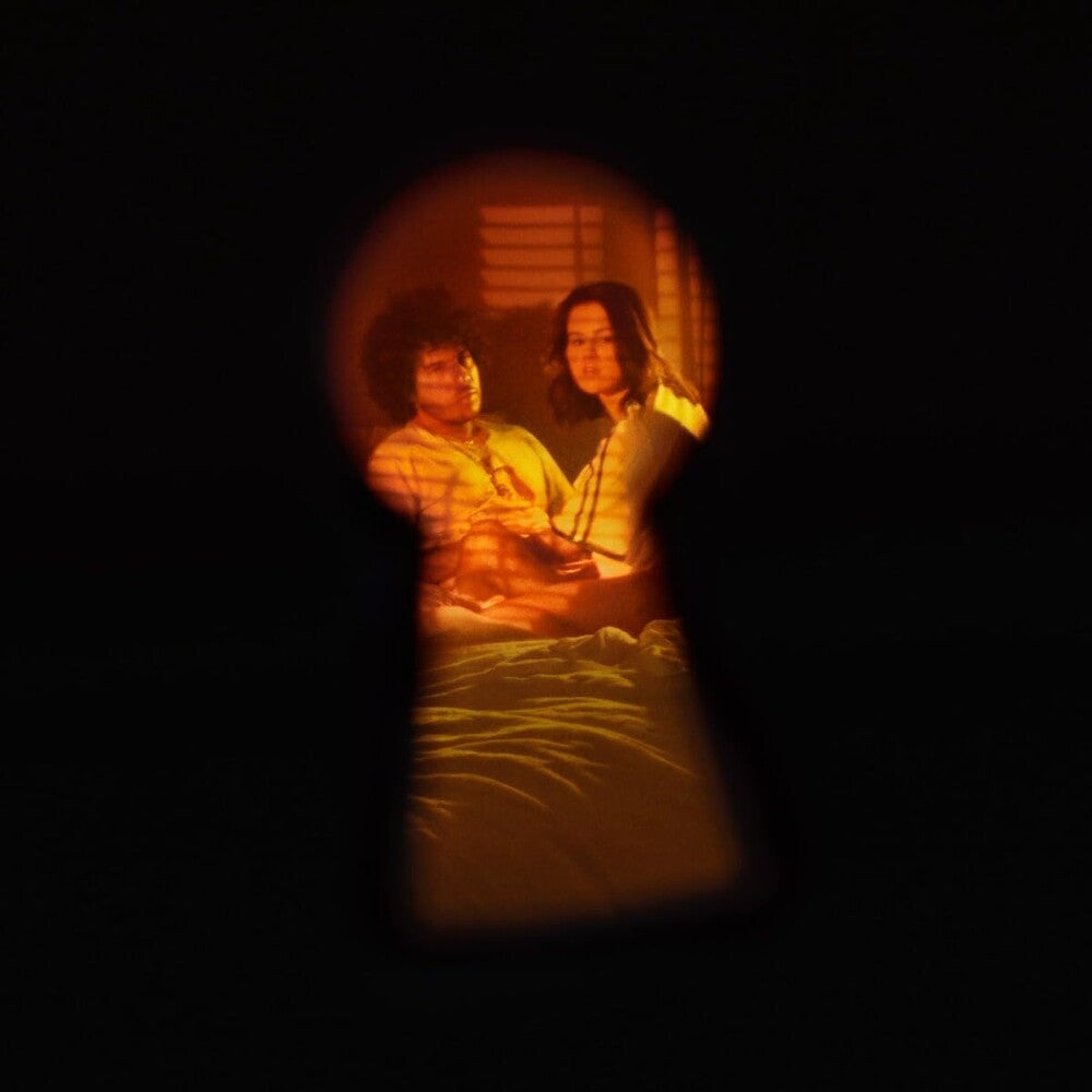the album cover for Selena Gomez &amp; Benny Blanco - I Said I Love You First [Indie Exclusive Candy Cane Red LP w/ Signed Insert]