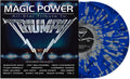 the album cover for Triumph - Magic Power: All Star Tribute to Triumph [2 LP indie exclusive Dark Blue and White Splatter ]