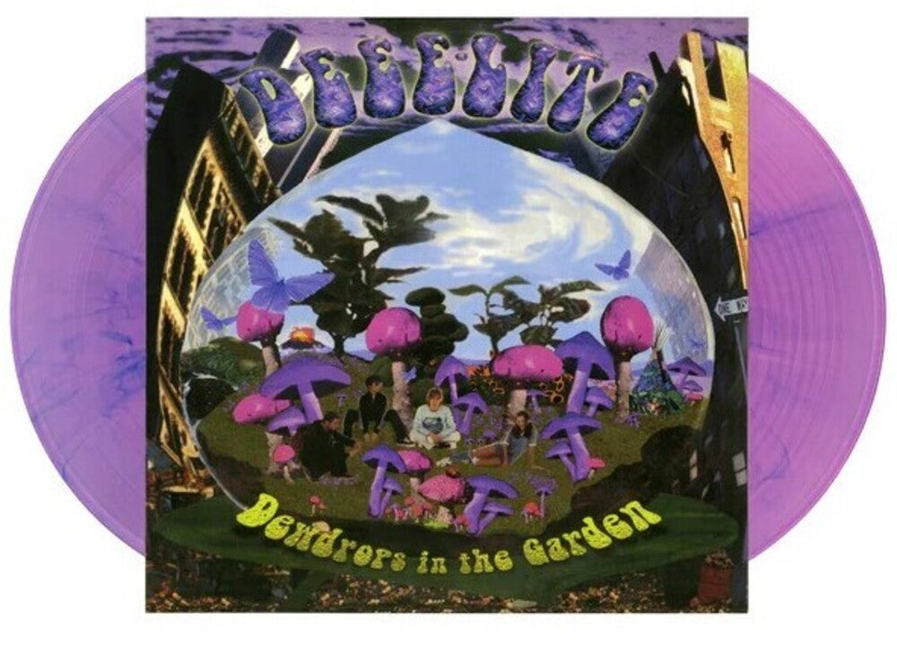 the album cover for Deee-Lite - Dewdrops In The Garden