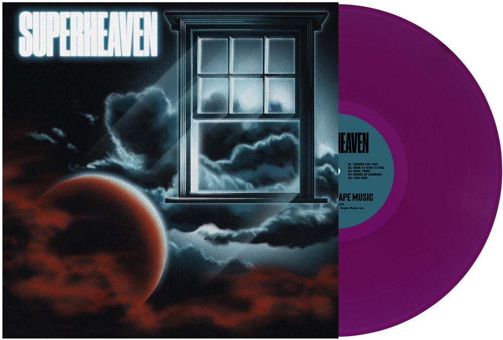 the album cover for  Superheaven -  Superheaven [LP Grape]