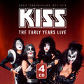 the album cover for KISS - Early Years Live 1973-1975 / Radio Broadcast