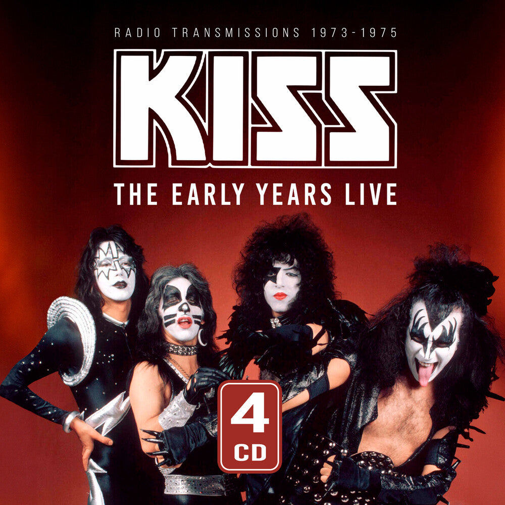 the album cover for KISS - Early Years Live 1973-1975 / Radio Broadcast
