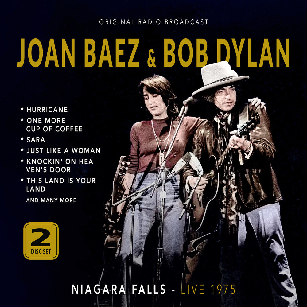 the album cover for Joan Baez  / Dylan,Bob - Niagara Falls - Live 1975