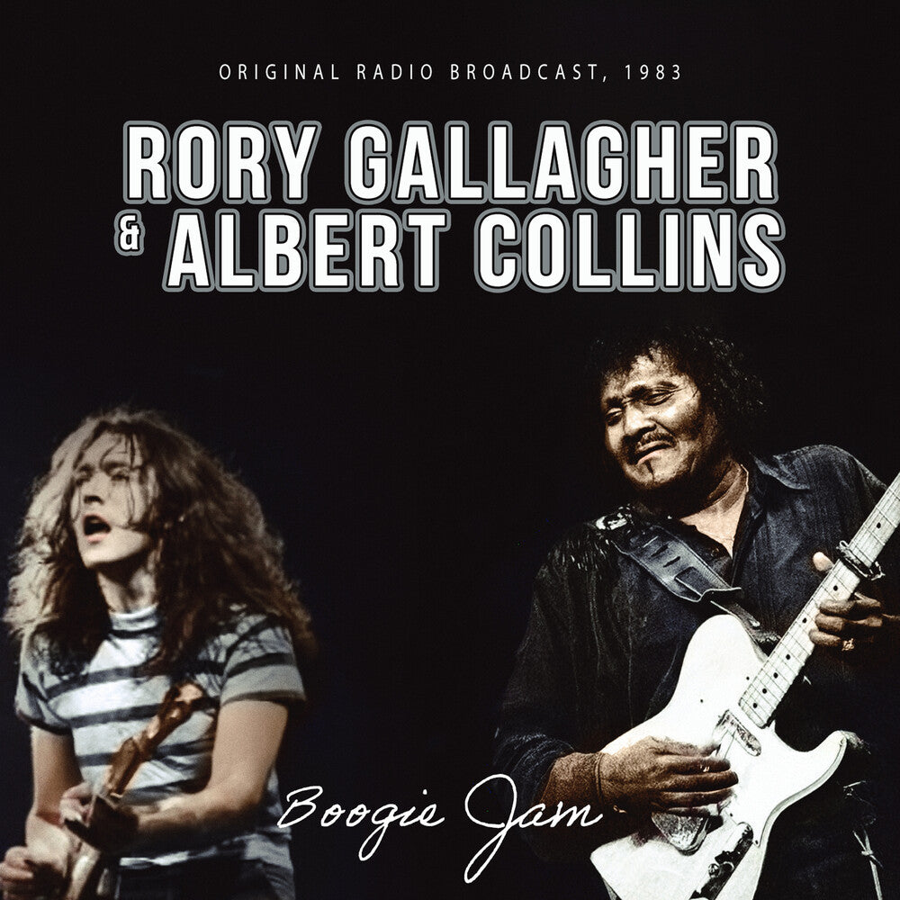 the album cover for Rory Gallagher  / Collins,Albert - Boogie Jam