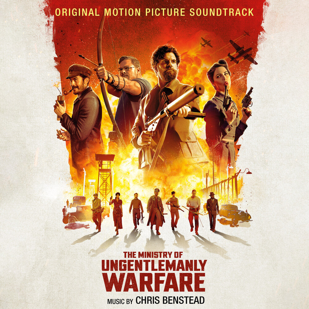 the album cover for Benstead - Ministry Of Ungentlemanly Warfare - O.S.T