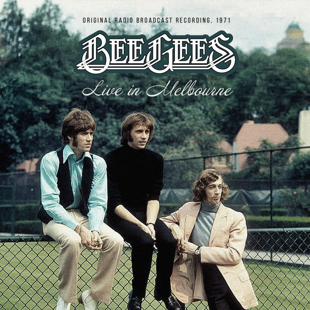 the album cover for Bee Gees - Live In Melbourne / Radio Broadcast 1971