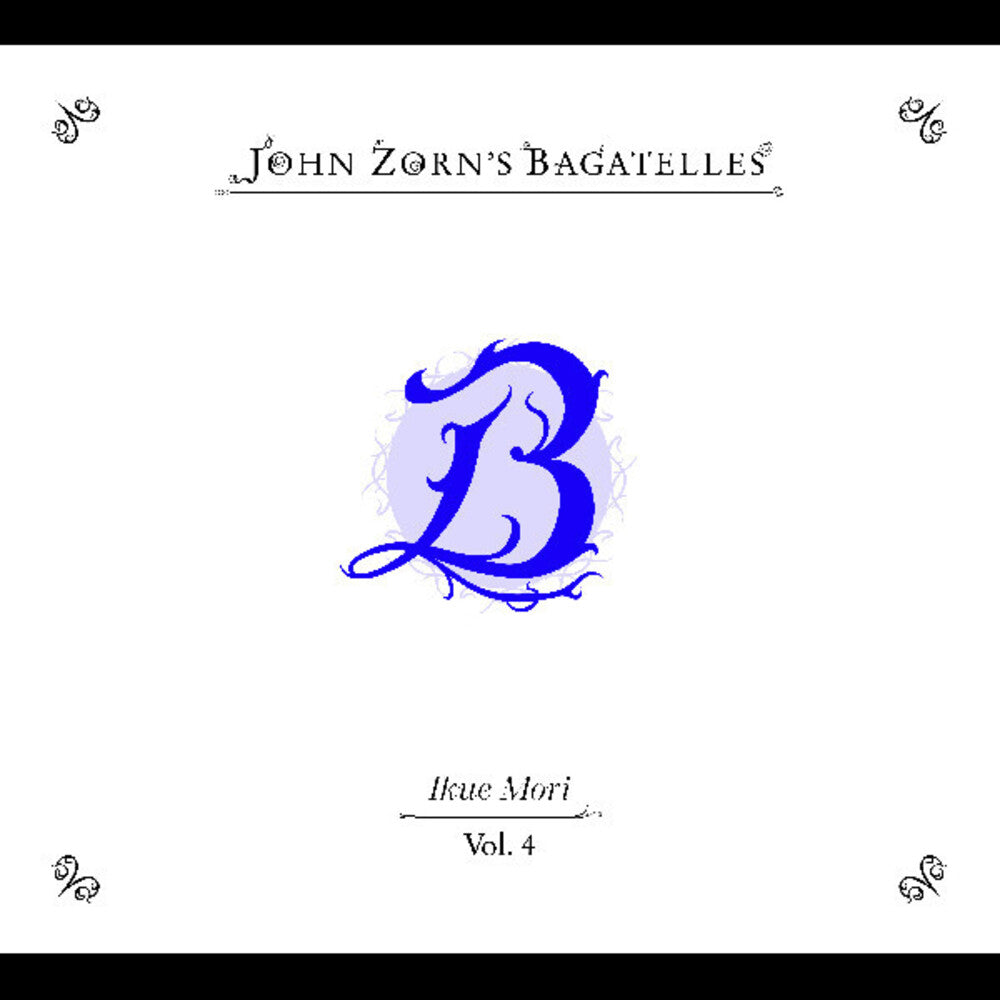 the album cover for Zorn, John - The Bagatelles Vol.4- Ikue Mori