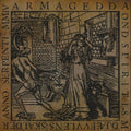 the album cover for Armagedda - Ond Spiritism