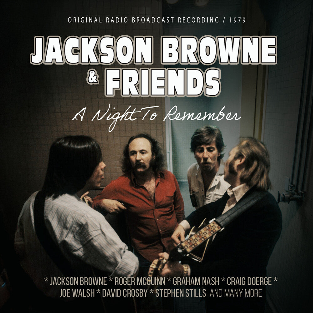 the album cover for Jackson Browne  & Friends - Night To Remember