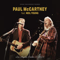 the album cover for Paul Mccartney  / Young,Neil - Los Angeles October 15 2004 / Fm Broadcast [Clear Vinyl]