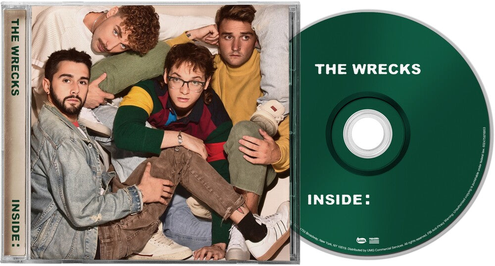 the album cover for Wrecks - Inside (Ep)