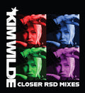 the album cover for Kim Wilde - Closer Rsd Mixes (10in) [Clear Vinyl] (Red) (Spla)