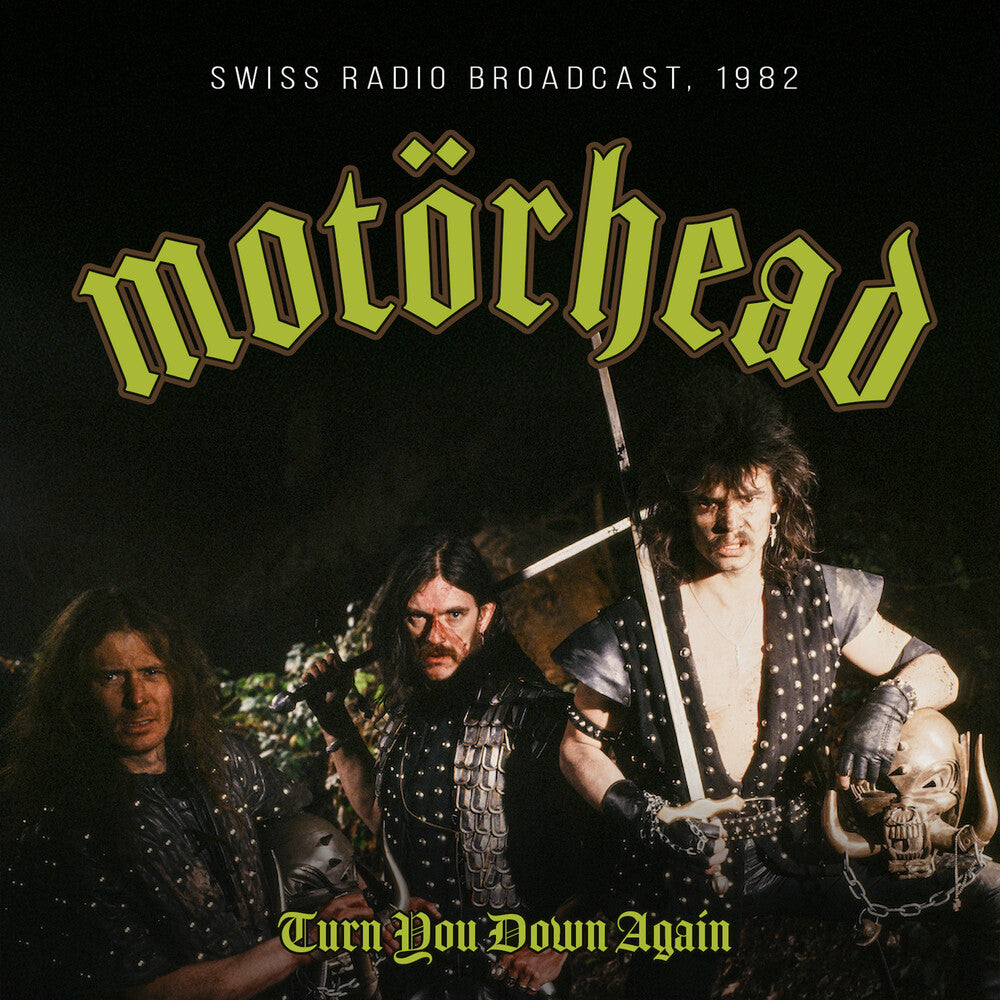 the album cover for Motörhead - Turn You Down Again / Radio Broadcast 1982