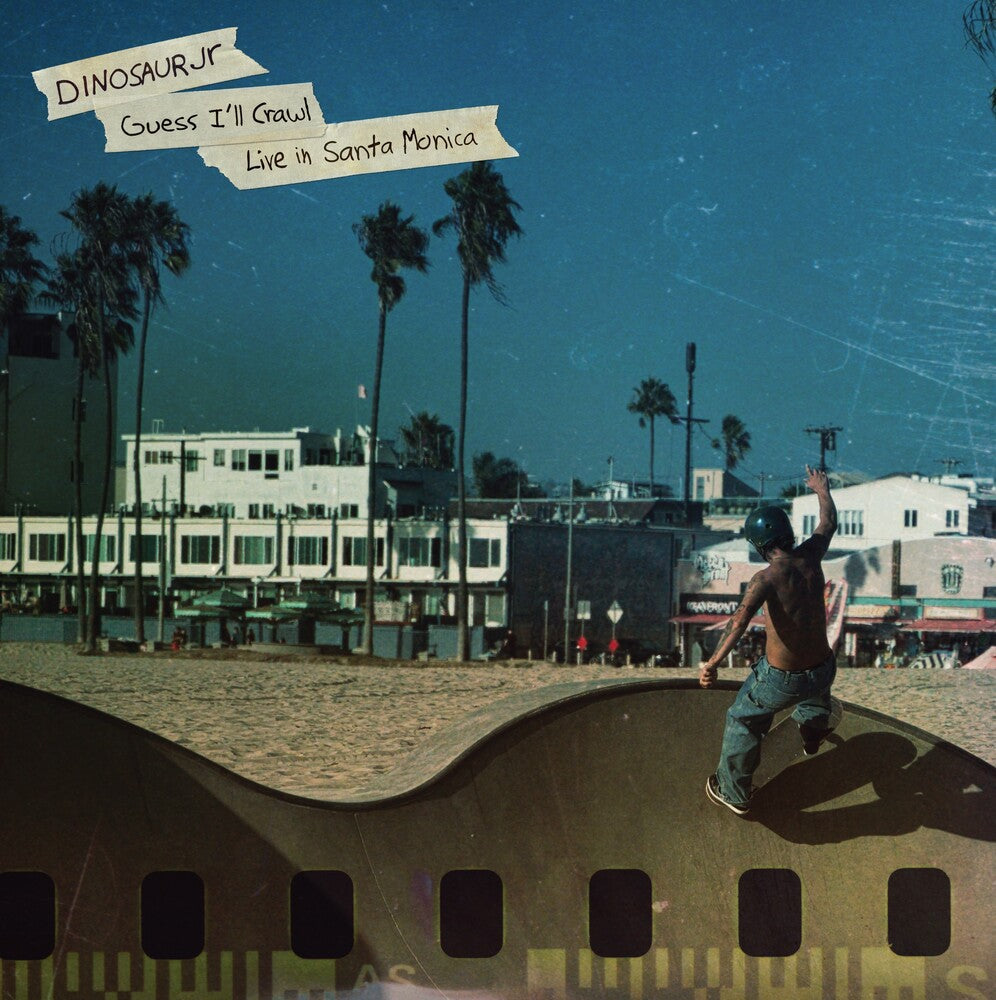 the album cover for Dinosaur Jr. - Guess I'll Crawl (Live In Santa Monica)