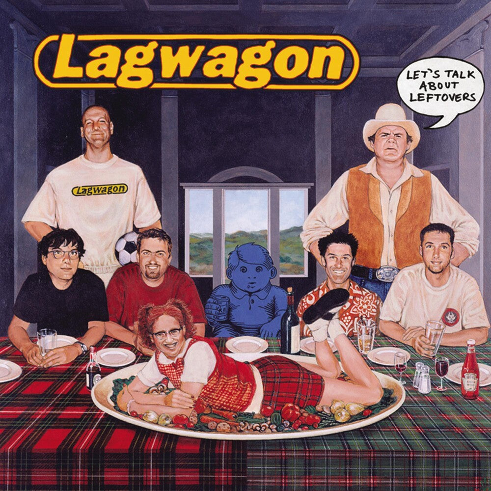 the album cover for Lagwagon - Let's Talk About Leftovers