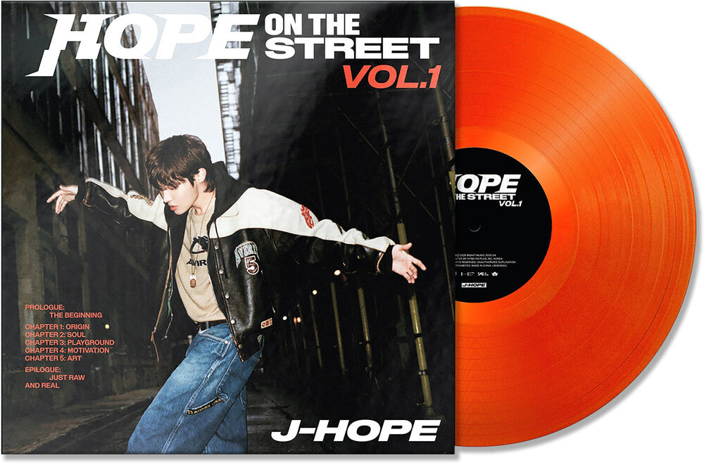 the album cover for j-hope (BTS) - Hope On The Street 1 [Vinyl]