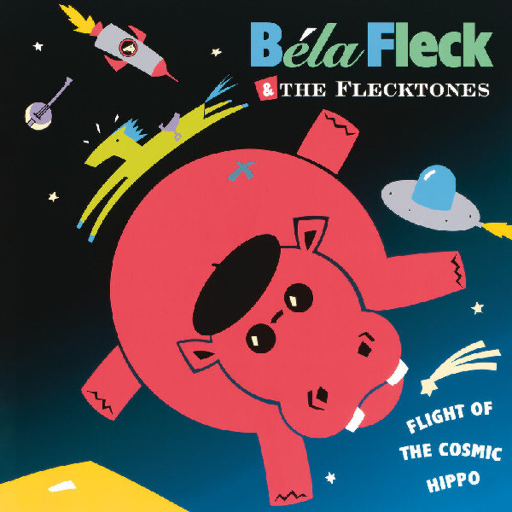 the album cover for Fleck, Bela / Flecktones - Flight of the Cosmic Hippo