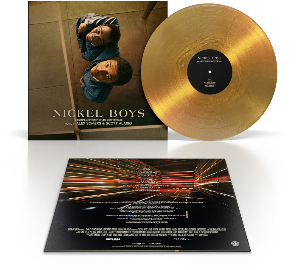 the album cover for Alex Somers  (Colv) (Gol) (Ltd) - Nickel Boys (Original Motion Picture Soundtrack)