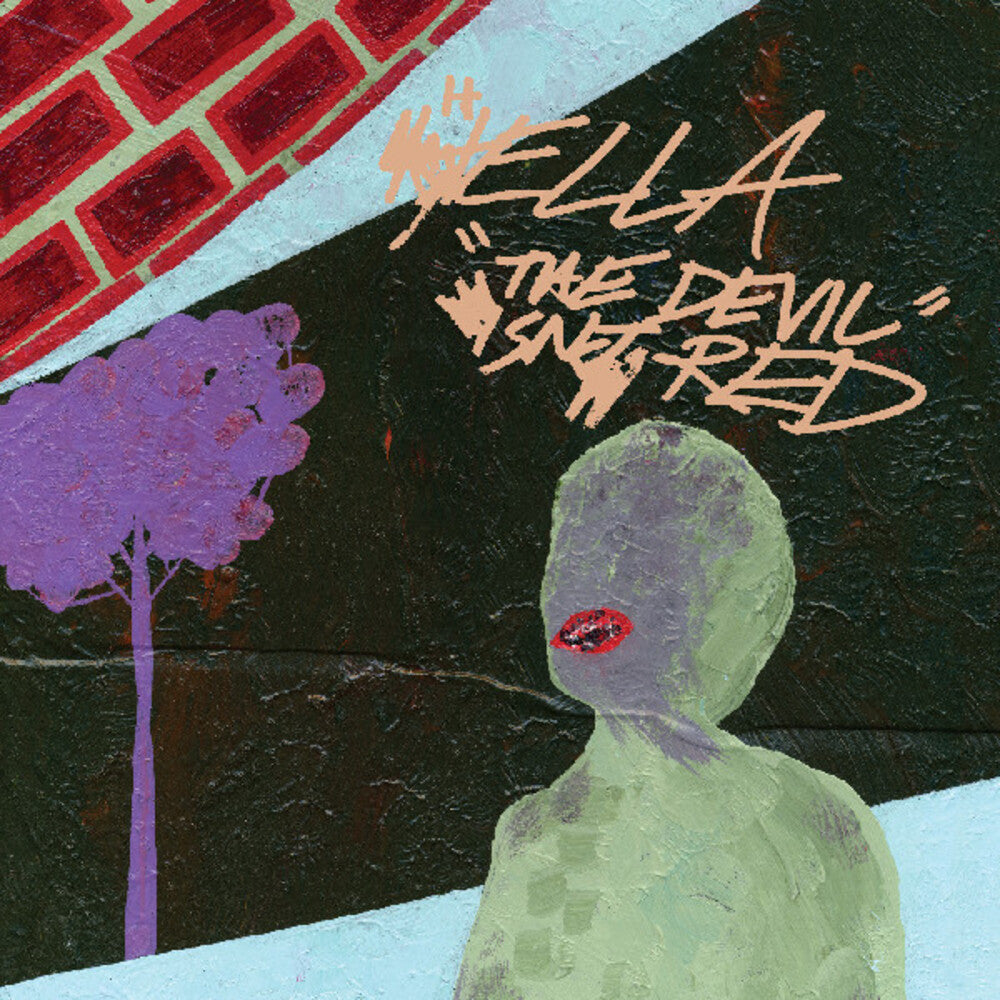 the album cover for Hella - The Devil Isn't Red