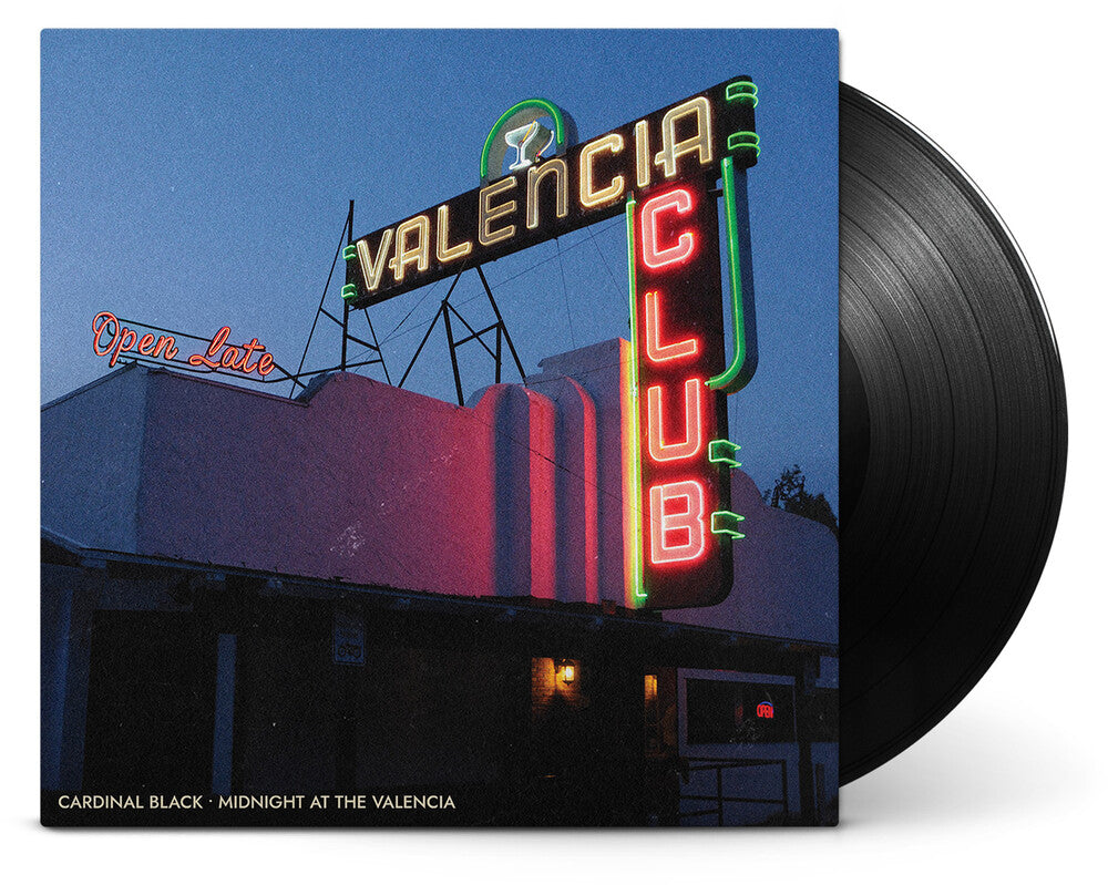 the album cover for Cardinal Black - Midnight at the Valencia [LP]