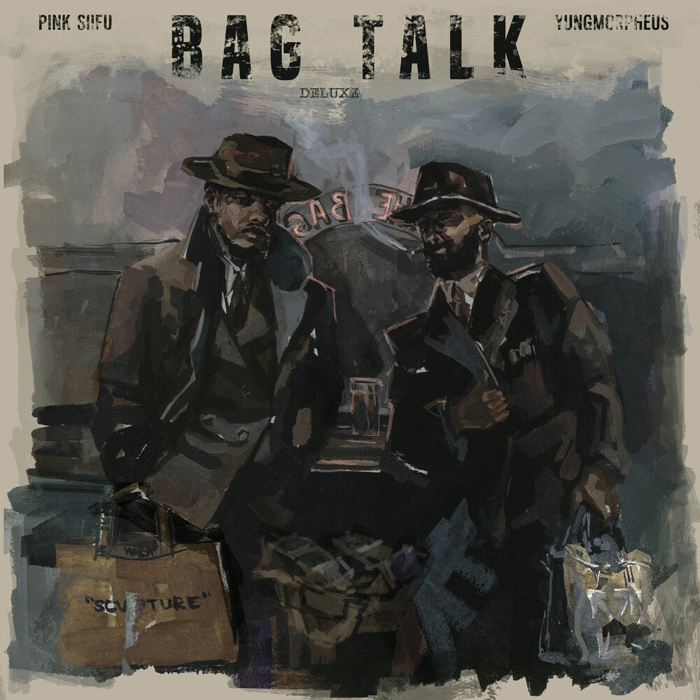 the album cover for Pink Siifu / Yungmorpheus - Bag Talk (Bonus Tracks) [Deluxe]