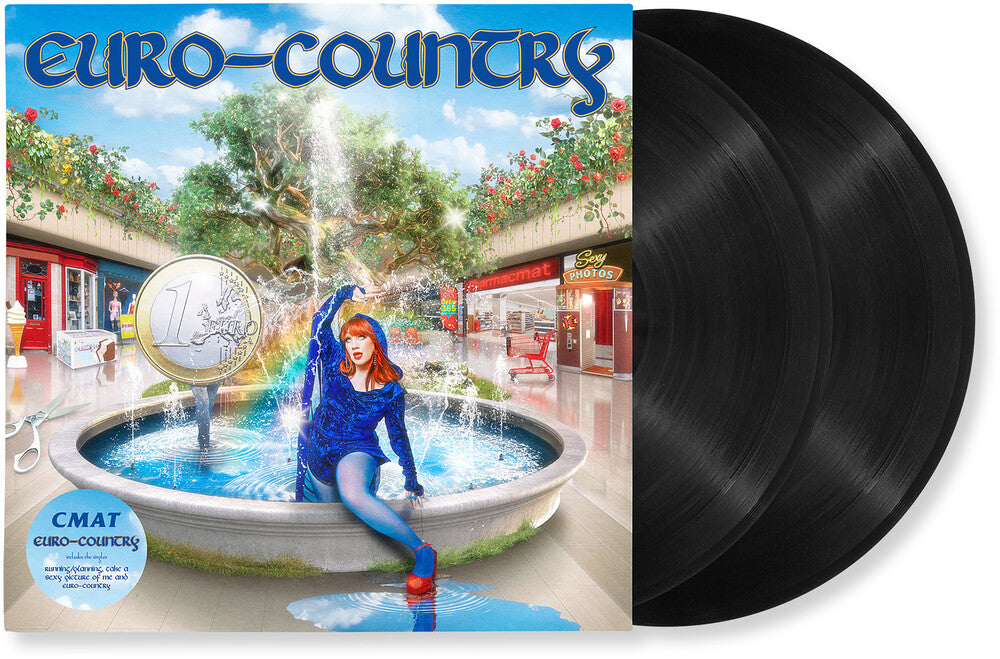 the album cover for CMAT - EURO-COUNTRY [LP]