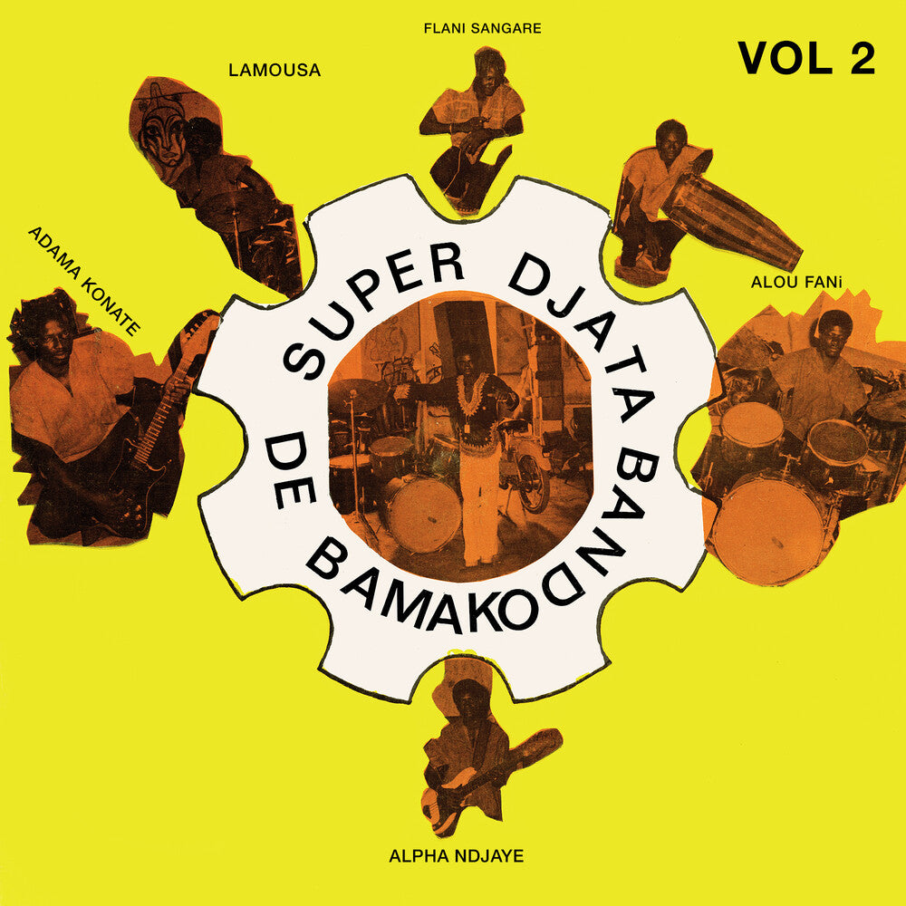 the album cover for Super Djata Band - Authentique Vol. 2 Feu Vert 81-82