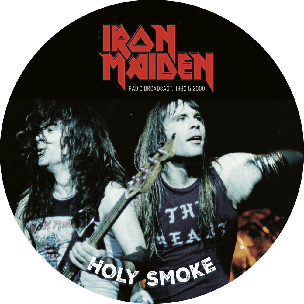 the album cover for Iron Maiden - HOLY SMOKE / RADIO BROADCAST 1990 & 2000