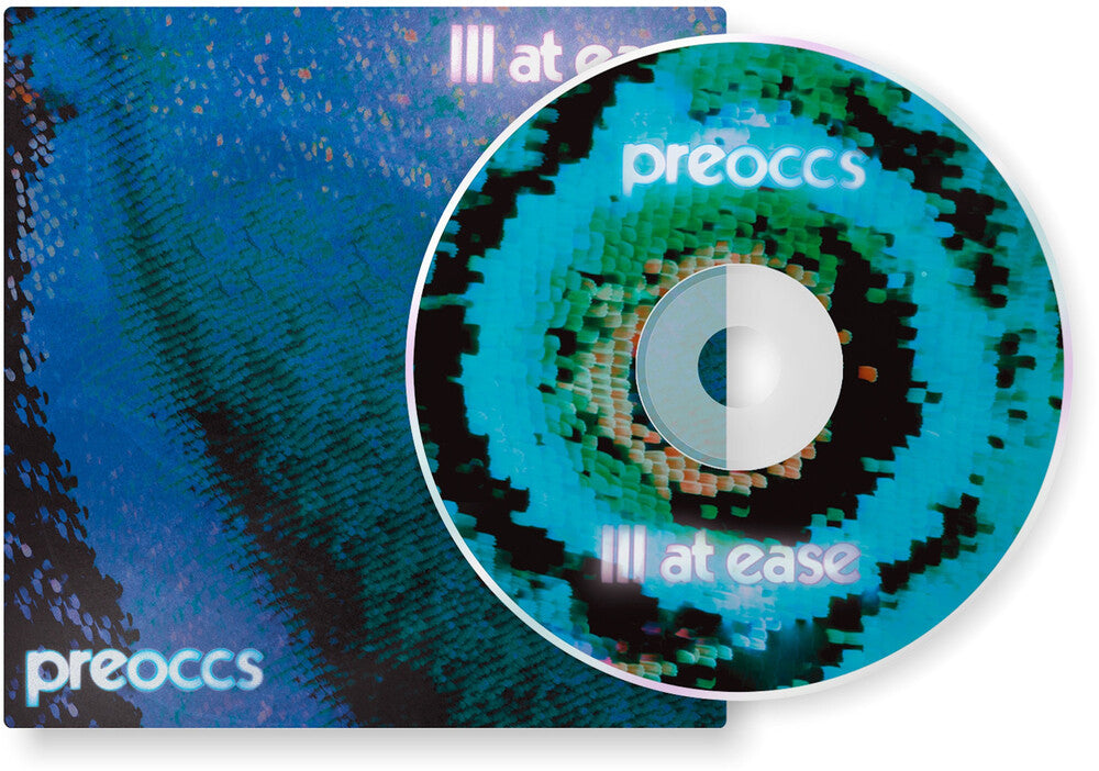 the album cover for Preoccupations - Ill At Ease [CD]