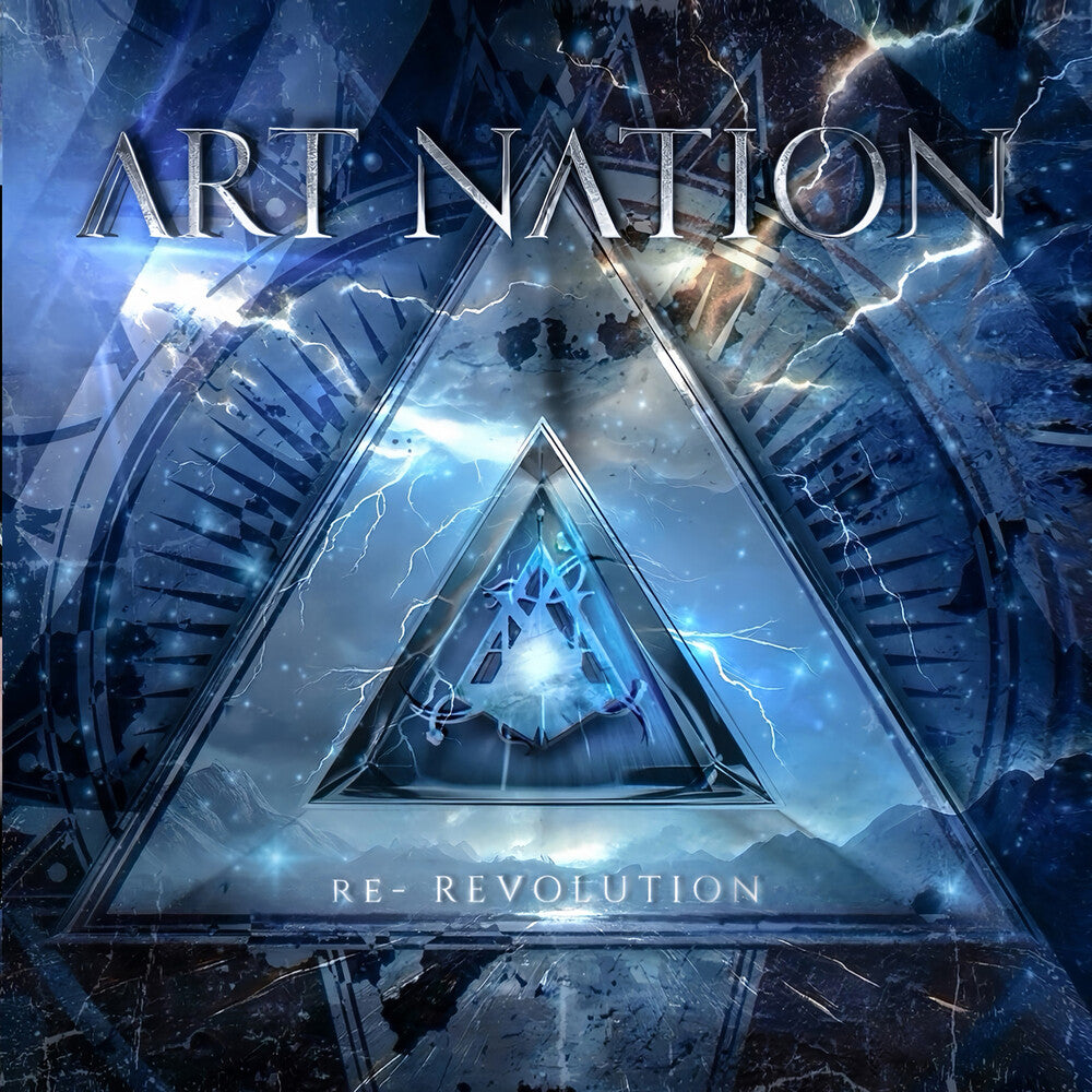 the album cover for Art Nation - RE-REVOLUTION