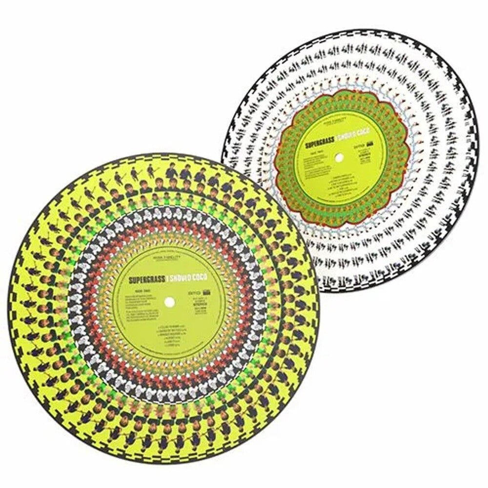 the album cover for Supergrass - I Should Coco (Zoetrope LP)
