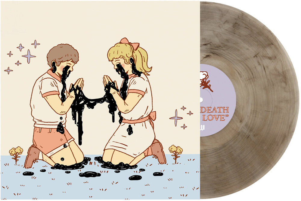 the album cover for Greet Death - Die In Love (Blk) [Colored Vinyl] (Tan)