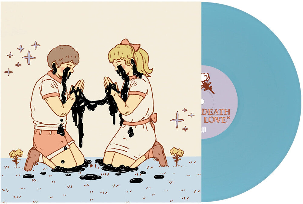 the album cover for Greet Death - Die In Love (Blue) [Colored Vinyl] [Indie Exclusive]