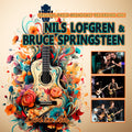 the album cover for Nils Lofgren  / Springsteen,Bruce - Live On Air