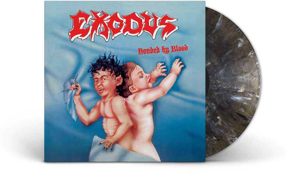 the album cover for Exodus - BONDED BY BLOOD