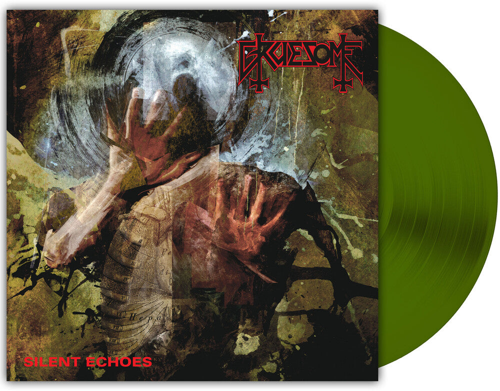 the album cover for Gruesome - Silent Echoes [Indie Exclusive Swamp Green]