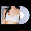 the album cover for The Beaches - No Hard Feelings [LP  Iridescent White with Blue]