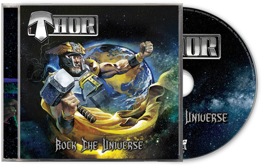 the album cover for Thor - Rock The Universe -  [CD]