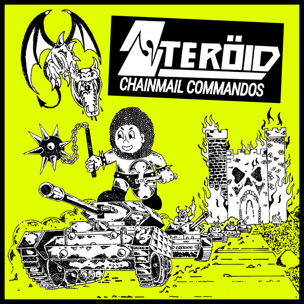the album cover for Steroid - Chainmail Commandos (Uk)