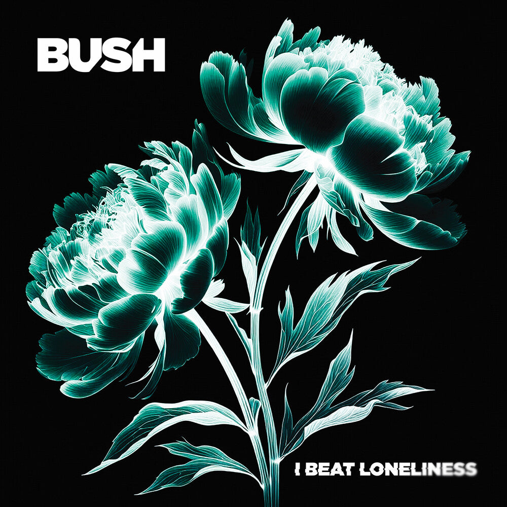 the album cover for Bush -  I Beat Loneliness [LP Indie exclusive Coke bottle clear]
