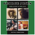 the album cover for George Jones - Picture Of Me (Without You) / Nothing Ever Hurt Me
