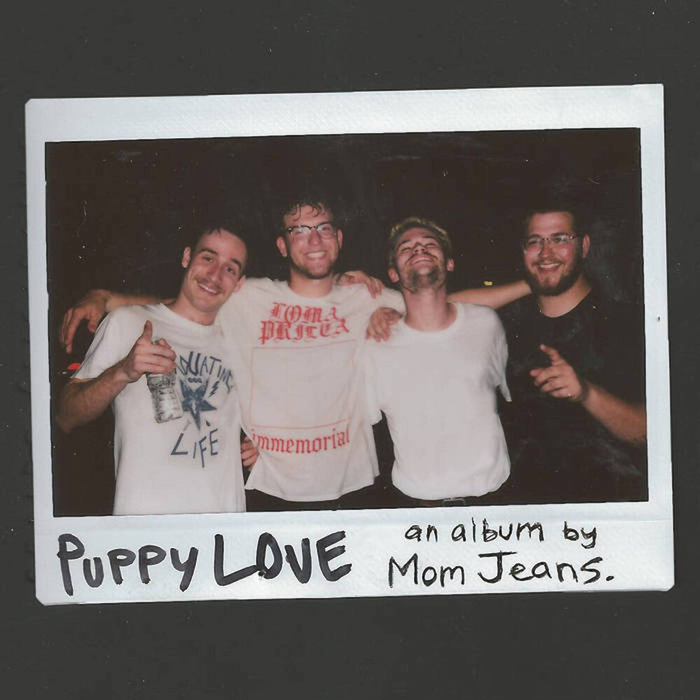 the album cover for Mom Jeans - Puppy Love [Colored Vinyl]