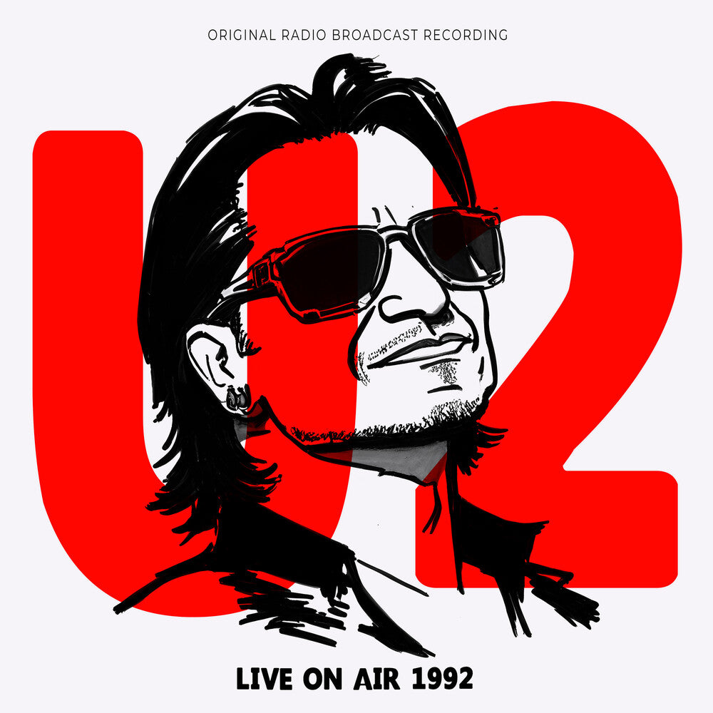 the album cover for U2 - Live On Air 1992