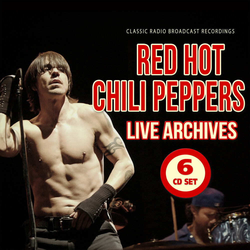 the album cover for Red Hot Chili Peppers - Live Archives (Box)