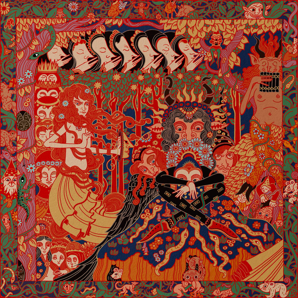 the album cover for Vildhjarta - Dar Skogen Sjunger Under Evighetens Granar (Stic)