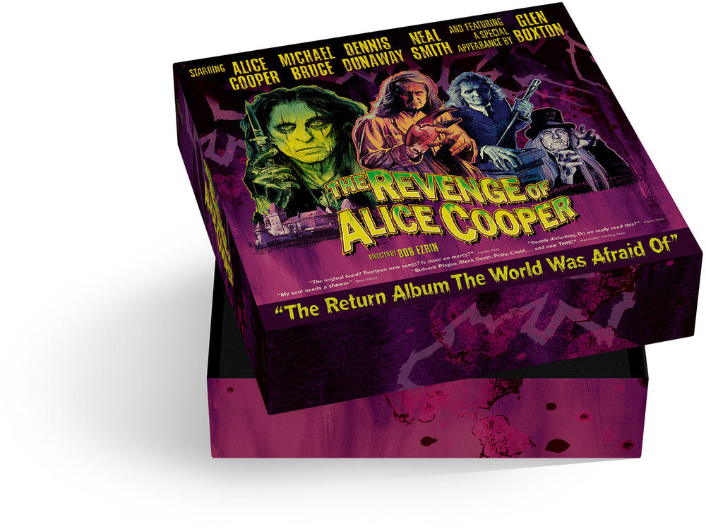 the album cover for Alice Cooper - The Revenge Of Alice Cooper [2 Compact Disc Box]