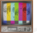 the album cover for Atlus Sound Team (Colv) (Ylw) - Persona 4 Megamix - O.S.T. [Colored Vinyl] (Ylw)