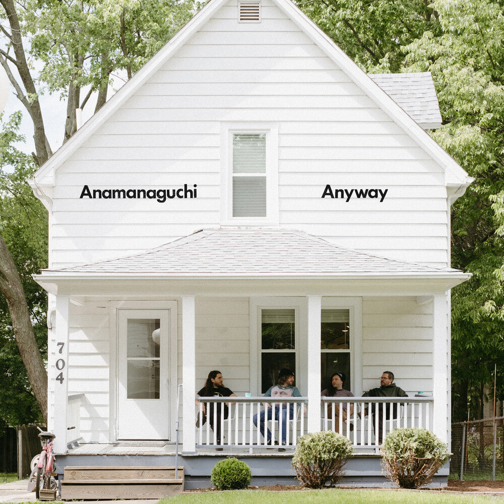 the album cover for Anamanaguchi - Anyway